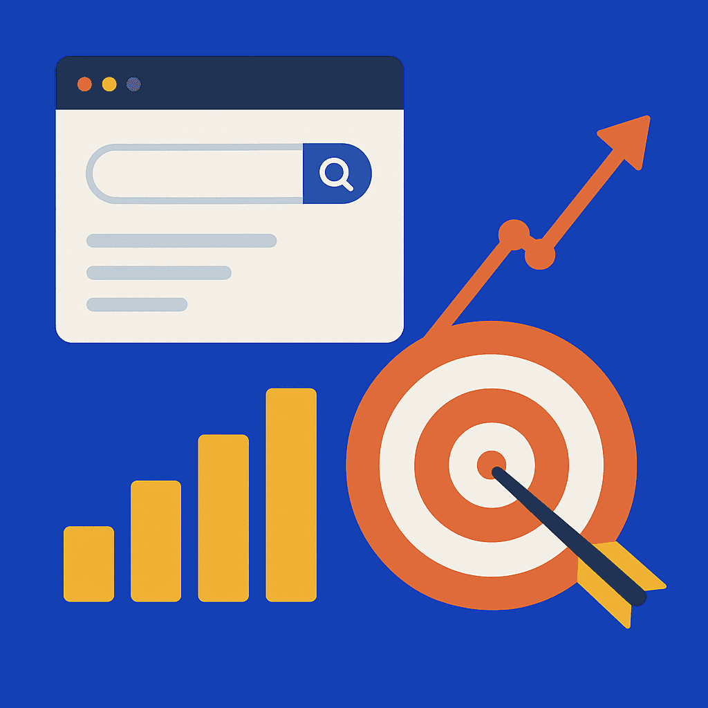 Imagem representando SEO e marketing digital